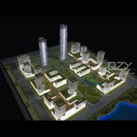 Scale Acrylic Model Architecture 1/500 Conceptual Design OEM