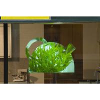 Exhibición auta-adhesivo transparente de la ventana de la película del proyector 3D de la película olográfica de la proyección posterior
