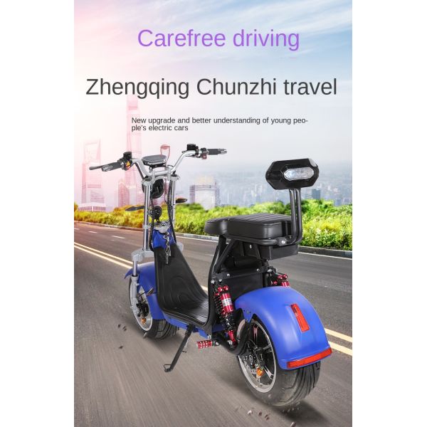 48V 1000W Electric Motorbike for Adults 14 Inch High Speed Electric Motorcycle Scooter