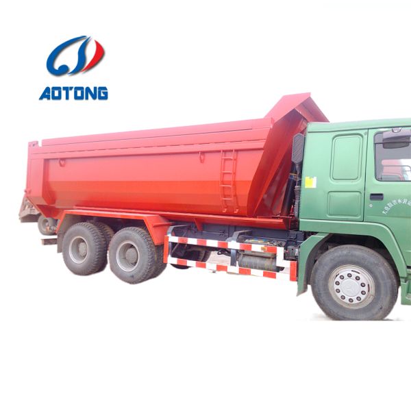 50 тонн 3-осевых саморазрядных перегонных прицепов с гидравлическим цилиндром и HAVY