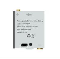 700 mAh 3.7V Type-C Lipo batterie pour le système de localisation GPS de véhicule de verrouillage intelligent