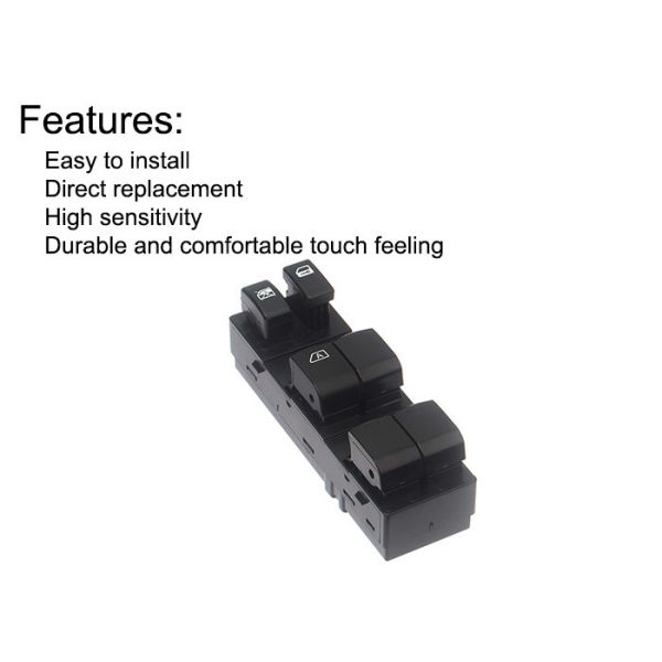 Car Nissan Power Window Switch Altima 2007-2010 OE 25401-JNO5BYT Wear Resisitance