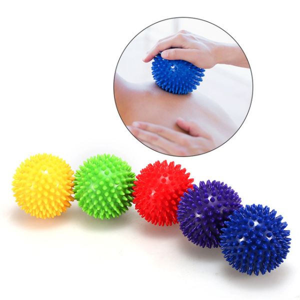Durable Spiky Massage Ball Plantar Hedgehog For Sport Fitness Hand Foot Pain Relief