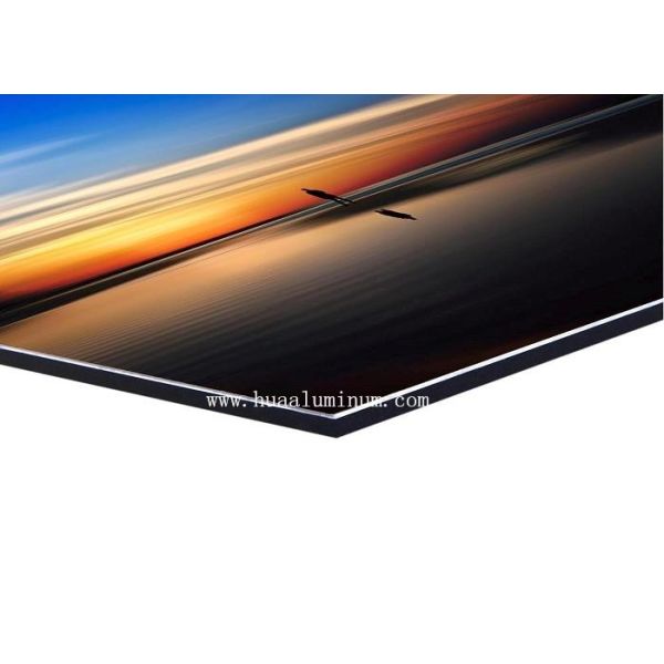 5ft Aluminum Composite Panel Signage , Digital Printing 6mm ACP Sheet