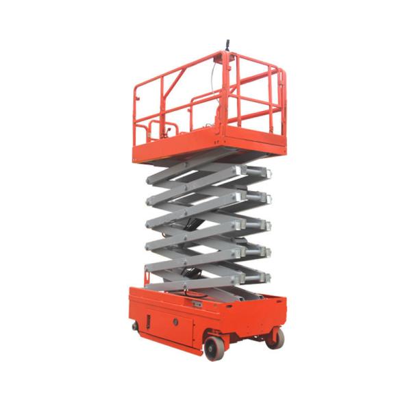 6m Self Propelled Electric Scissor Lift Small Hydraulic Lift Platform