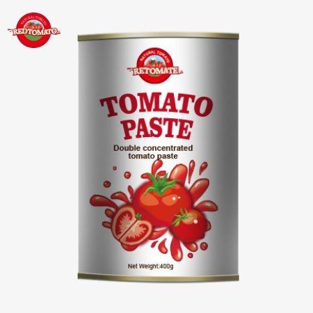 400g Canned Tomato Paste Meets The Utmost International Food Safety Standards With Rigorous Adherence
