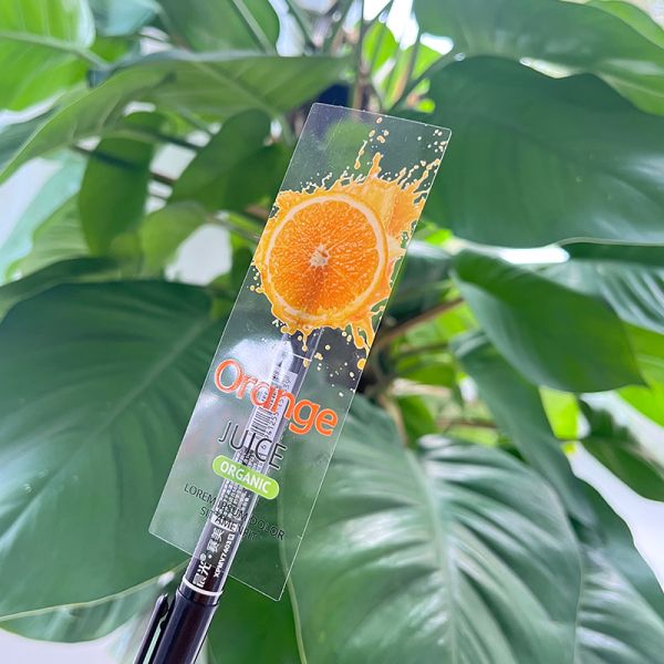 High Quality Customized Personalized Adhesive Juice Drink Waterproof Transparent Paper Sticker