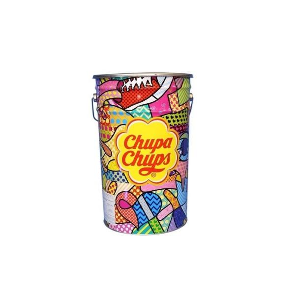 DADI 25 Liter Conical Cheese Tinplate Metal Popcorn Bucket with Airtight Lid And CMYK / PMS/ UV Printing