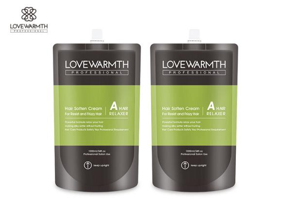 Permanent Keratin Collagen Hair Straightening Cream For Resist Hair Easy Working
