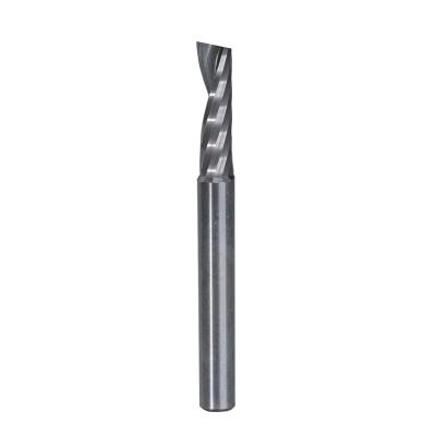 Single Flute Upcut Spiral O Flute Bits For Cutting Soft And Hard Plastic