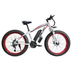 1000W Motor 13AH Lithium Battery Electric Bike SMLRO XDC600 26x4.0 inch Fat Tire E-Bike