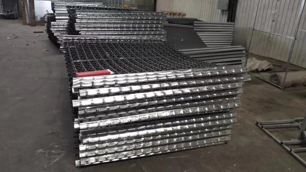 65mn Quarry Vibrating Screen Mesh 160mm Opening