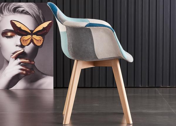 Household ODM OEM Modern Patchwork Dining Chair