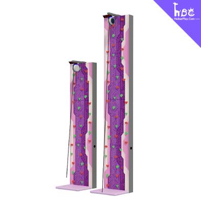 Indoor Climbing Wall for Kids with Safety Harness