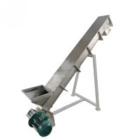 Efficient Shaftless Inclined Spiral Conveyor Multi-Material Applicable Industrial Conveying Equipment