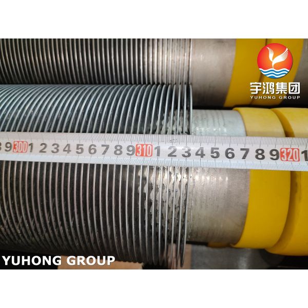 ASTM A376 TP347H Fin Tube CS, High-Temperature Resistant Composite Fin Tube (CS Base + TP347H Fin)