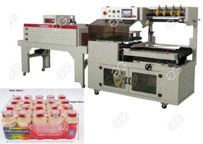 PLC Control Food Packing Machine Shrink Wrap For Bottles With Steady Operation