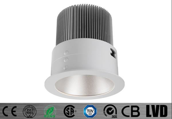 Round 30w 2700k 700ma Sharp Cob Led Downlights Dimmable With Pc Reflectors