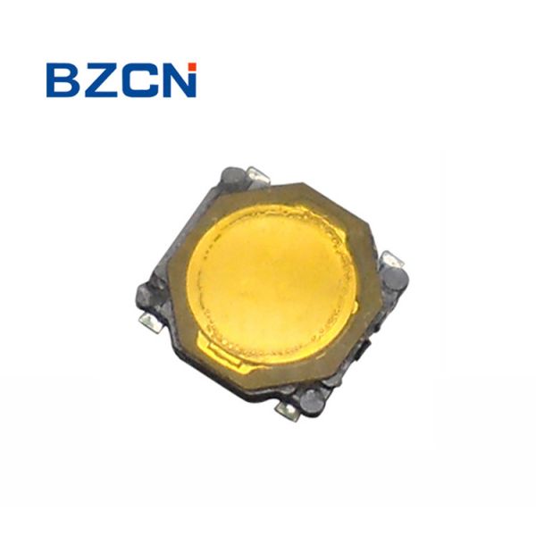 Square SMD Tactile Switch Yellow Dust Proof Film Momentary Operation Type