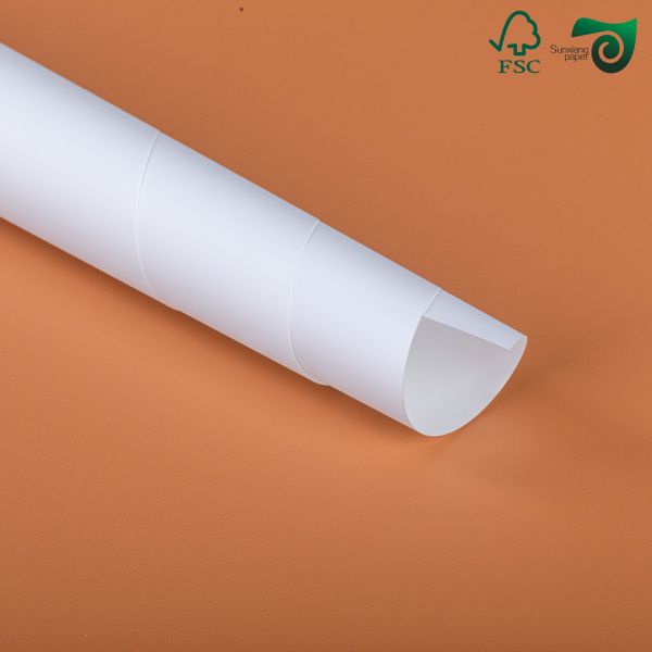 Papel adhesivo resistente al agua resistente a la humedad Plata metalizada para etiquetas de cerveza