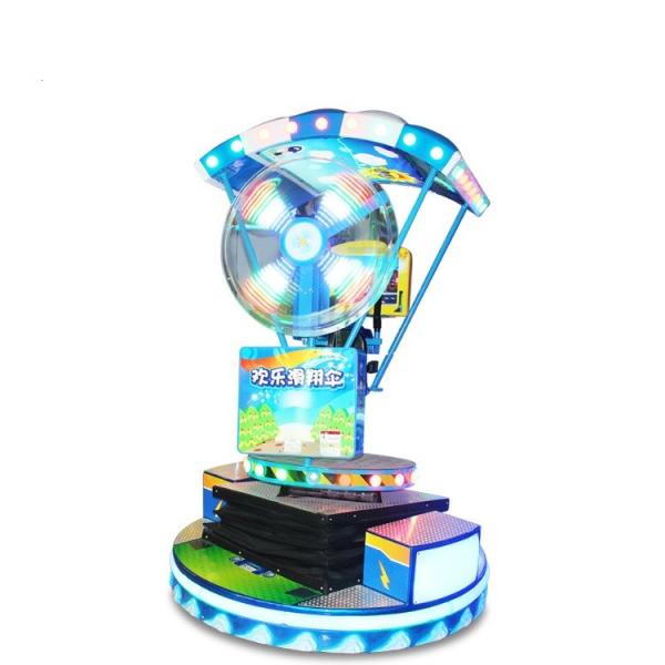 Video Ride Swing Kiddie Ride Driving Game Machine For Amusement Park