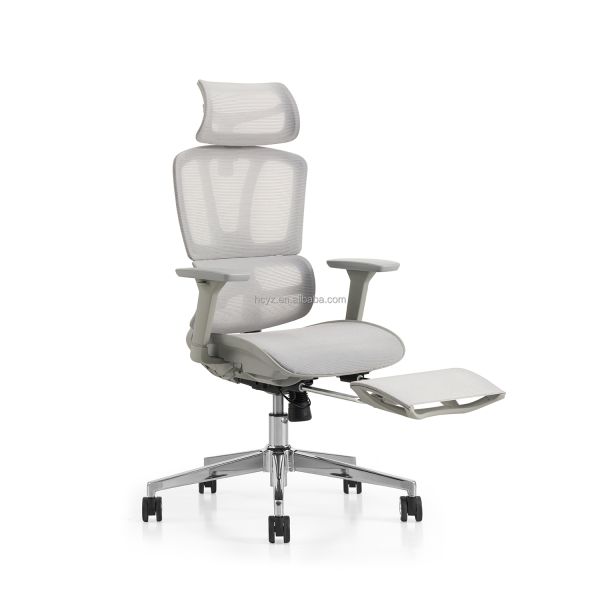 Comfortable High Back Office Executive Chair With 4D Adjustable Armrests