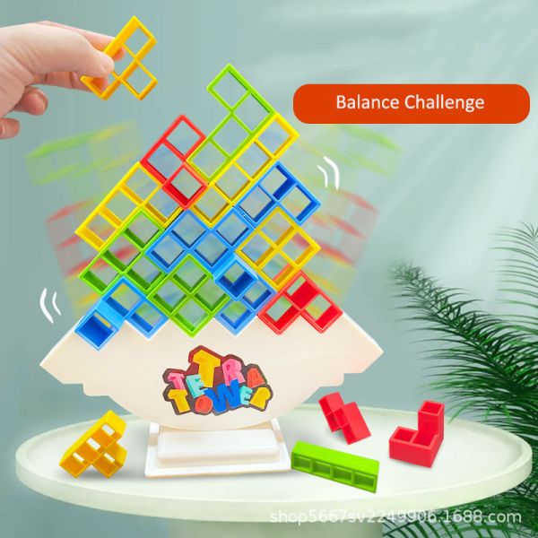 Playing Balance Game Swinging Stacking ABS Children's Concentration Tabletop Toy Pack