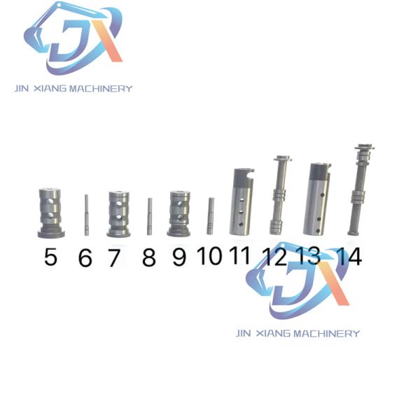Excavator Parts for Hitachi Hydraulic Lifter Copper Sleeve 4179155 4179156 4346522 4451498 Valve Core Valve Sleeve