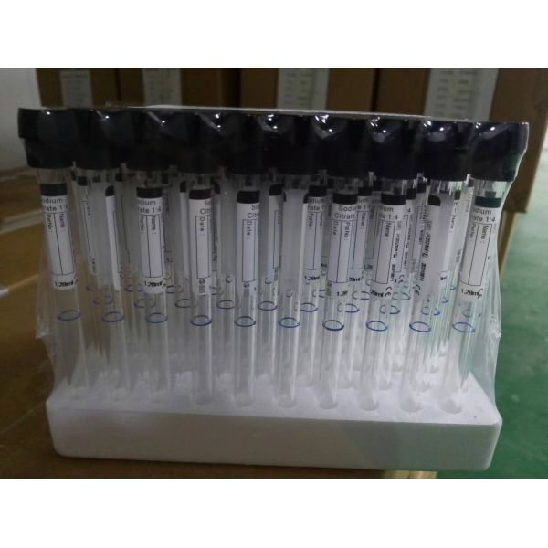 Disposable Vacuum Blood Collection Tube Made of Glass and PET Material for Medical Examination and Blood Testing Tubes