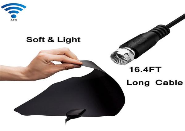 Mini Home Digital HD Television Antennas Whip Type Aluminum Alloy With SMA Connector