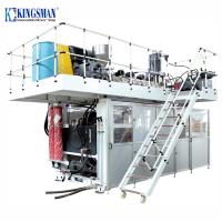 Rendement élevé creux en plastique de la machine 100L 160L de soufflage de corps creux de tambour de couche de Doule