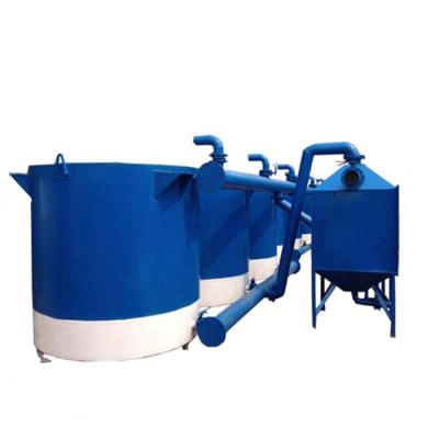 fornalha de carbonização de alta temperatura 300C da máquina do carvão amassado do carvão vegetal de 80mm