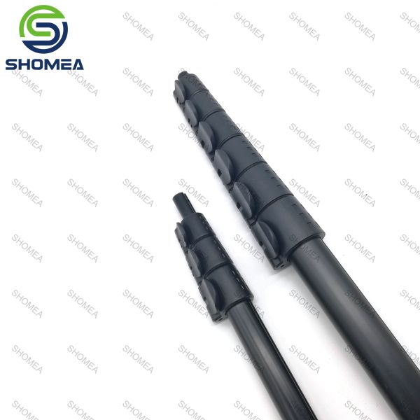 Custom Heavy Duty Regulating Extension Pole Long Hand Tools Flip Clamp Locking Aluminum Telescopic Pole