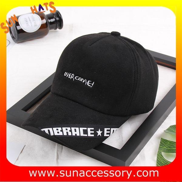 QF17044 Sun Accessory customized 5 panel baseball cap, Fashion ball cap for girls