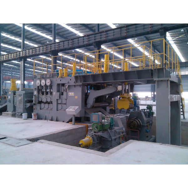 PLC Controlled Steel Coil Uncoiler And Cut To Length Line High Productivity