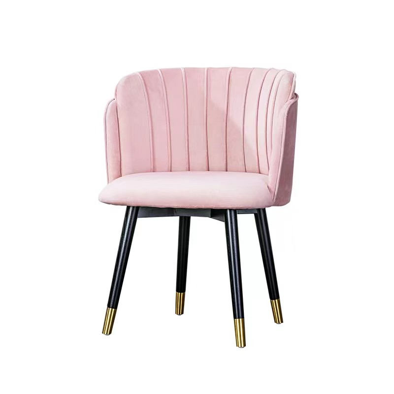 Custom Leather Solo Sofa Chair Four Feet Hotel Restaurant