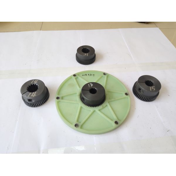 50T Rubber Coupling Excavator Accessories