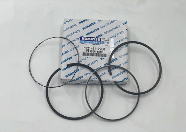 S6d108 Komatsu Excavator Parts Piston Ring High Temperature Resistant
