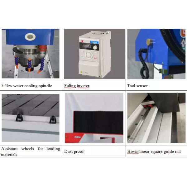 3d Stone cnc router machine for carving and cutting for marble tombstone