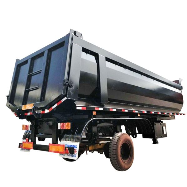 U Shape Dump Truck Semi Trailer 40 CBM 45 CBM Heavy Duty Semi Trailer Tipper Trailer