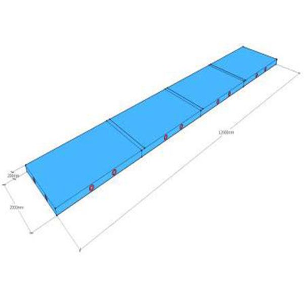 Профессиональные циновки тренировки гимнастики, дополнительные большие циновки посадки гимнастики