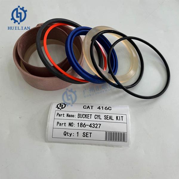 Peças sobressalentes de escavadeira vedação de óleo 111-3300 186-4327 240-9538 241-8924 Boom Arm Balde cilindro Swing Seal Kit para 416C