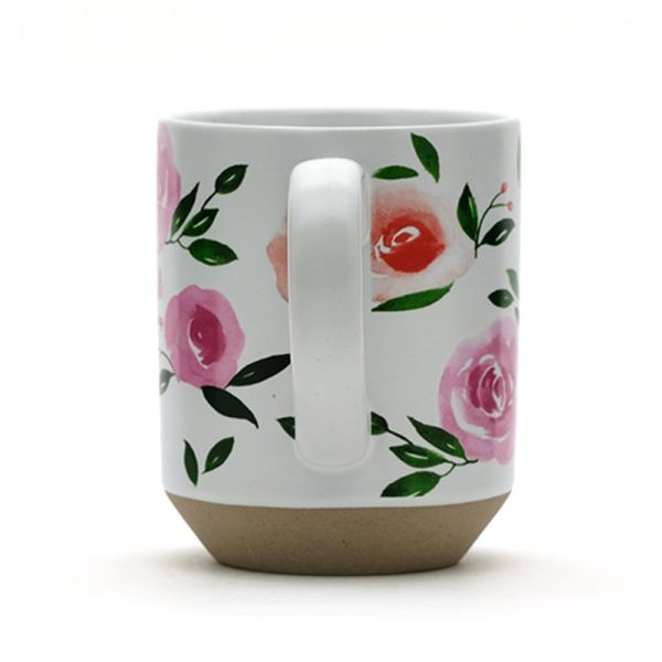 12 унций Каменное матери керамические чашки для кофе подарочный набор День святого Валентина керамика 12x8.2x10CM