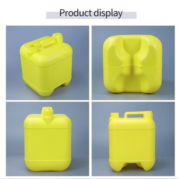 1.5KG Square 10l Plastic Drum With Handle 360*300*410mm