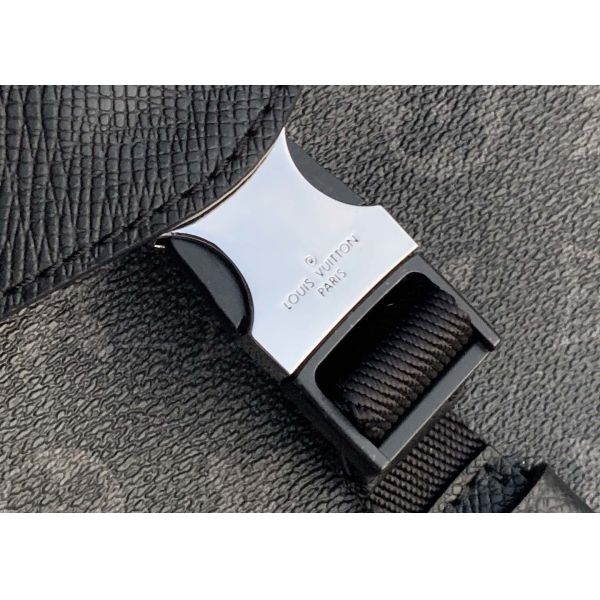 Leather Message Tote Ladies White Cross Body Bag Monogram Eclipse