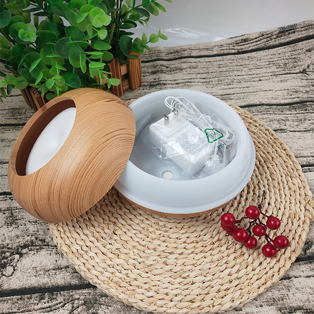 Electric Household Essential Oil Wood Diffuser Indoor Humidification Ultrasonic Air Aromatherapy