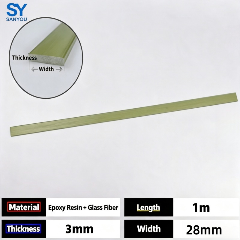 High-Draw-Weight Fiberglass & Epoxy Composite Bow Limbs | Transparent & Black