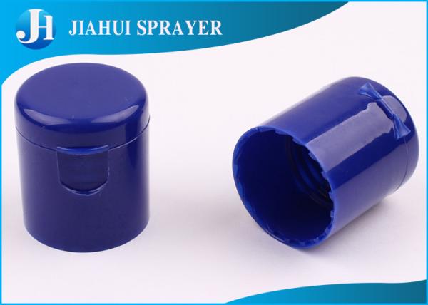 Dark Blue PP Smooth Flip Top Plastic Caps Viarious Style Flip Top Bottle Lids 55*36*42 Cm