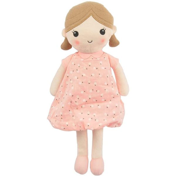 ASTM Wearing Skirt Cartoon Girls Plush Doll 38cm