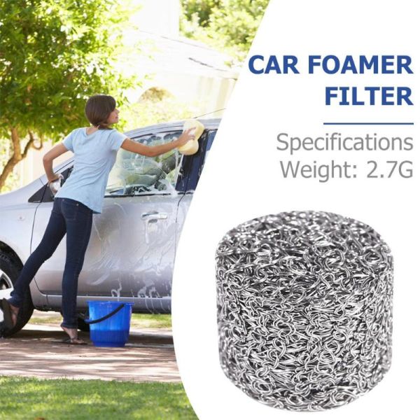 Durable High Pressure Foam Pot Nozzle Sprayer Deicing Agent Spray Gun Filter